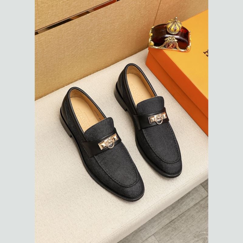 H**mes leather shoes